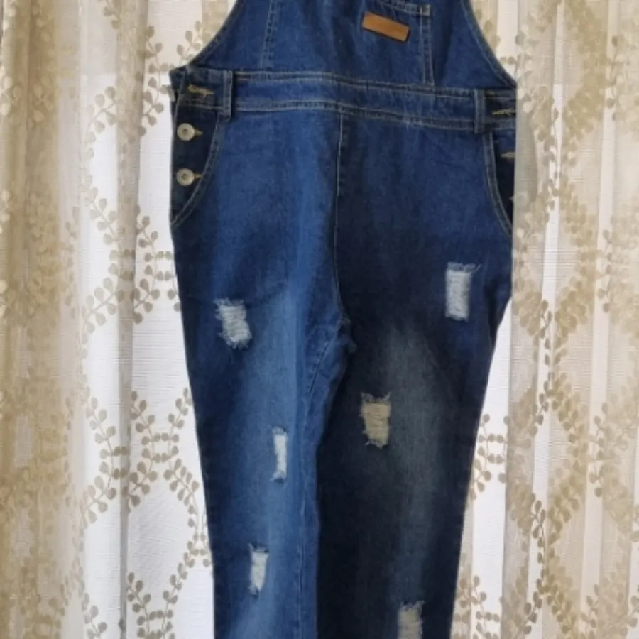 سرهمی جین زاپ دار راسته