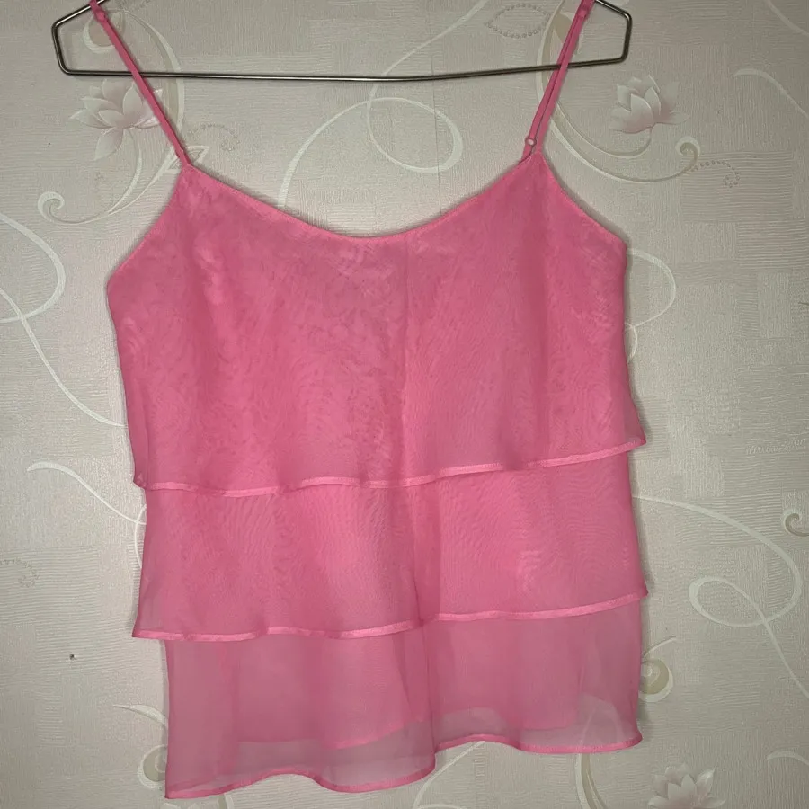 تاپ صورتی حریر