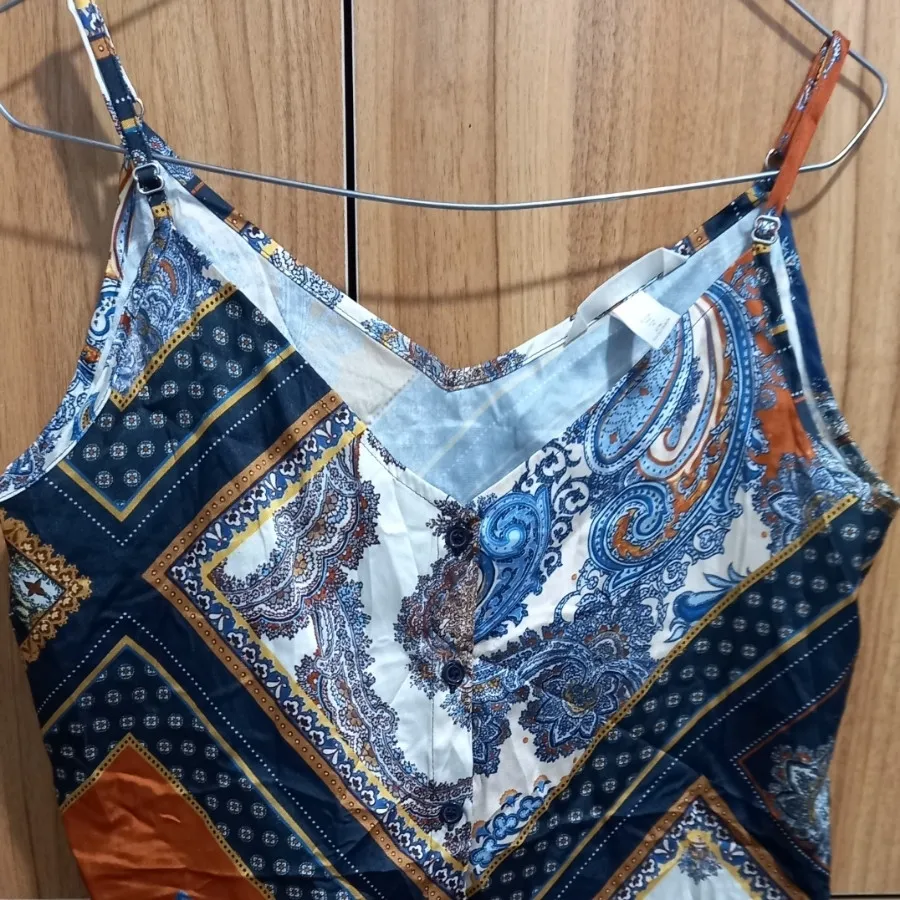 تاپ ساتن ابریشمی ترک