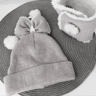 شال و کلاه زطرح پاپیون