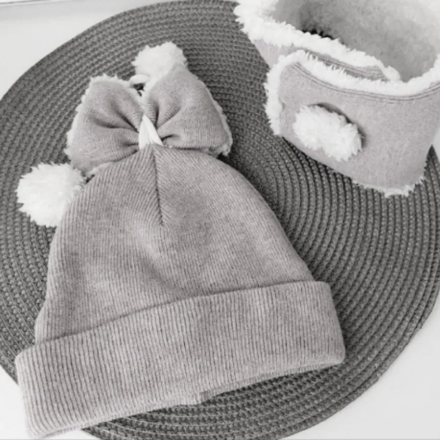 شال و کلاه زطرح پاپیون