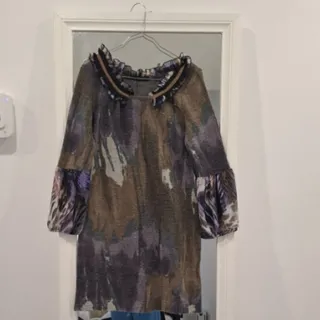 پیراهن کوتاه بافت