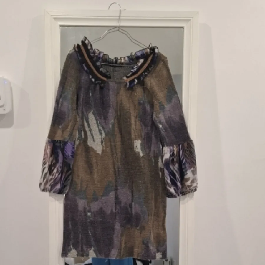 پیراهن کوتاه بافت