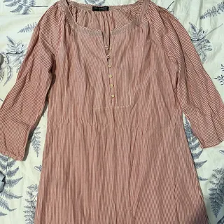 پیرهن دخترونه راه راه