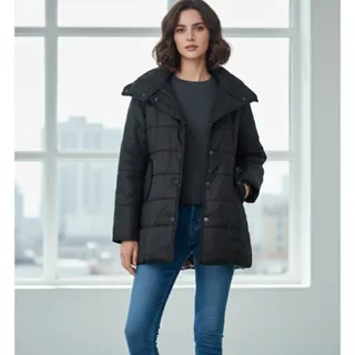 کاپشن مشکی وارداتی