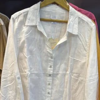 شومیز لینن سفید