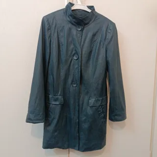 مانتو پاییزه چرم