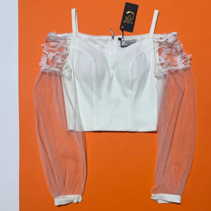 بلوز مجلسی سفید