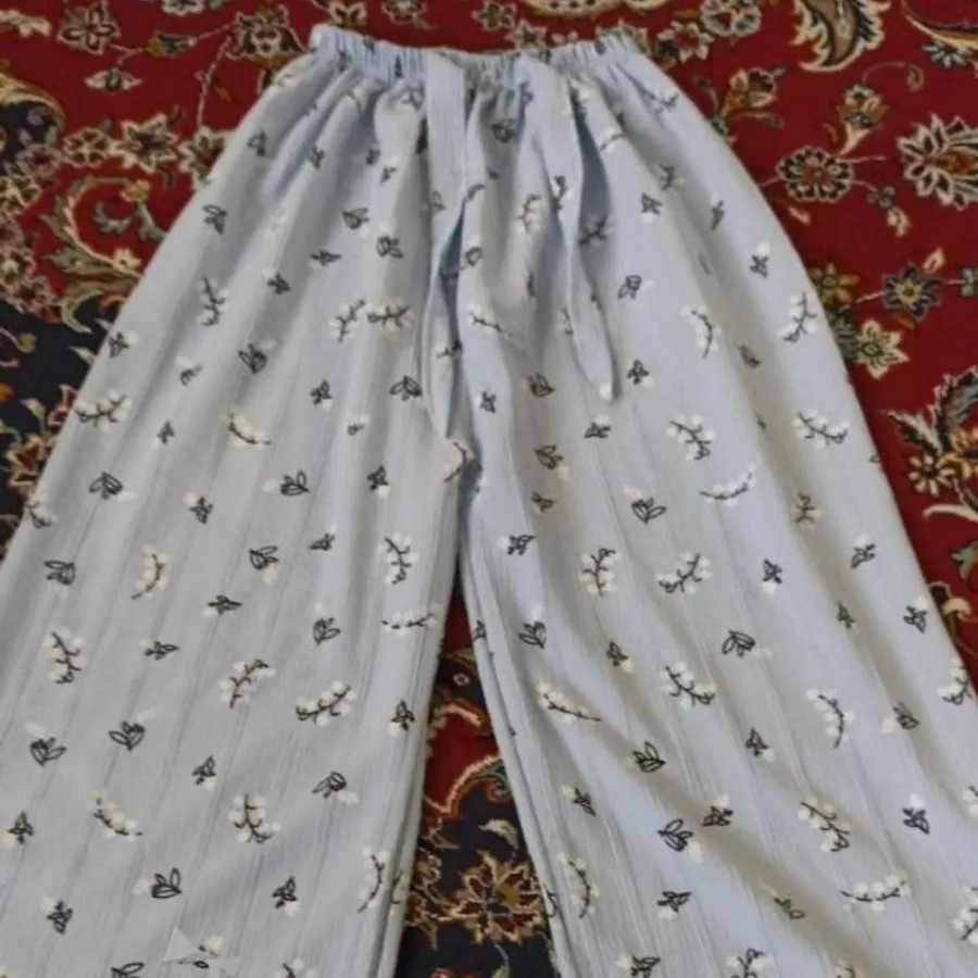 شلوار گل گلی