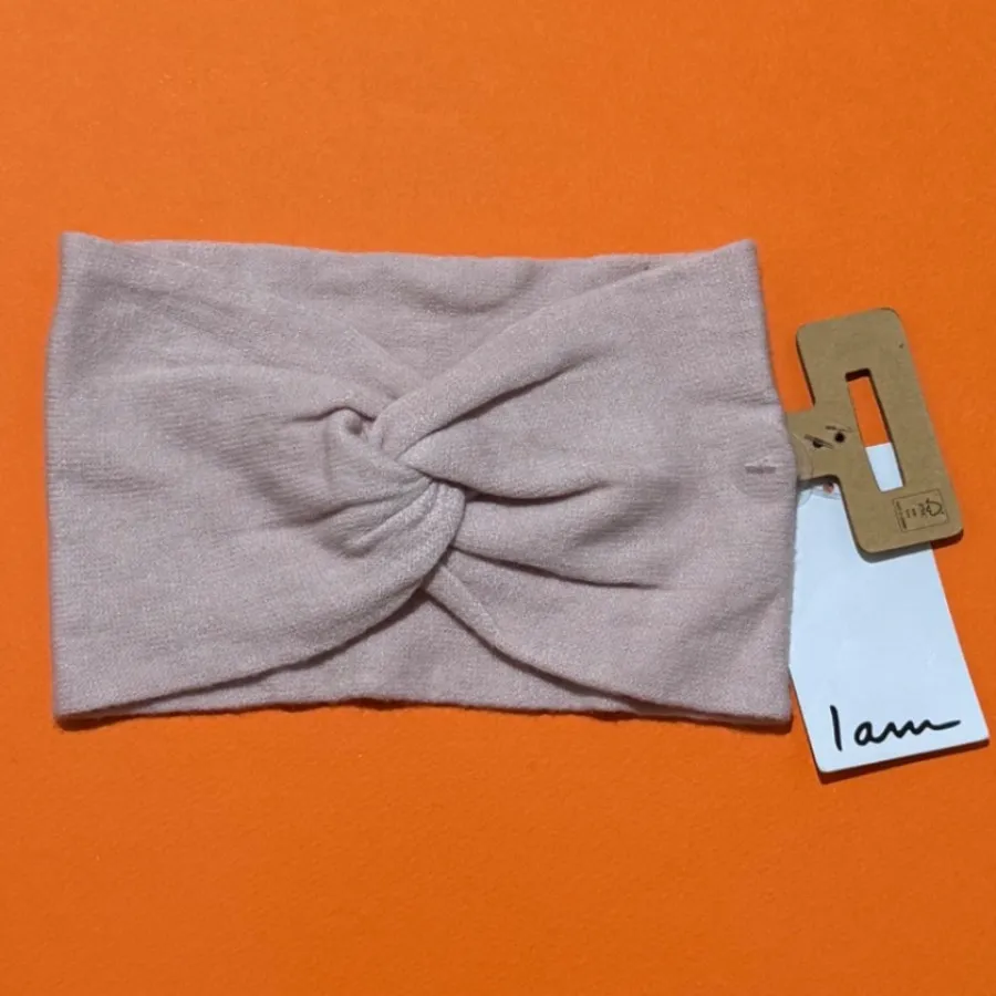 هدبند صورتی I am