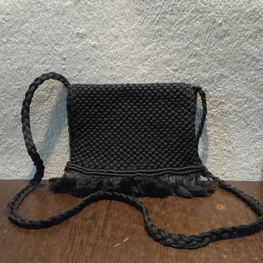 کیف مکرومه بافی