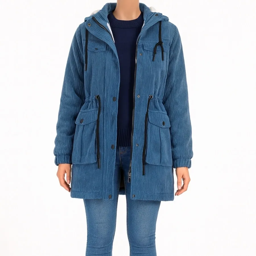 کاپشن مخمل کبریتی