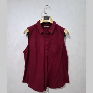 شومیز حلقه ای زرشکی