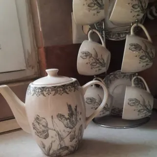 ست قوری و فنجان