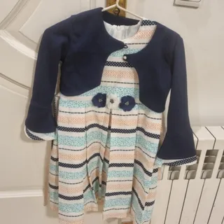 پیراهن دو تیکه دخترانه