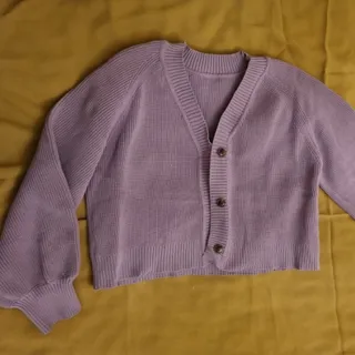 کراپ و ژاکت بافت