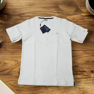 تیشرت بلند بیسکویتی سفید