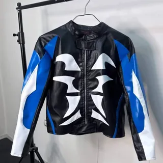 ست جکت لابستر ریسینگ چرم