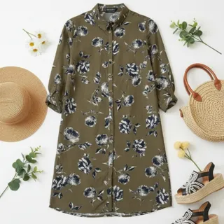 پیراهن فلورال