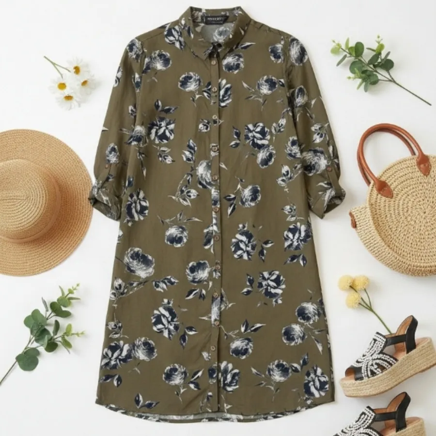 پیراهن فلورال