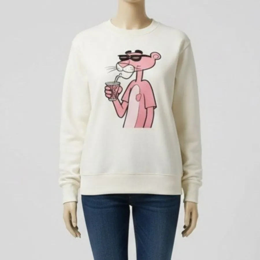 بلوز پاییزه پلنگ صورتی