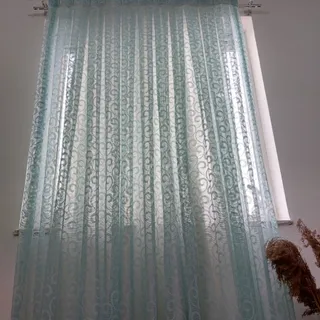 پرده تور دوخت پیلدار