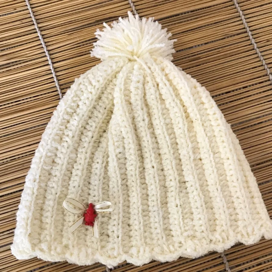 کلاه بافت. با ارسال