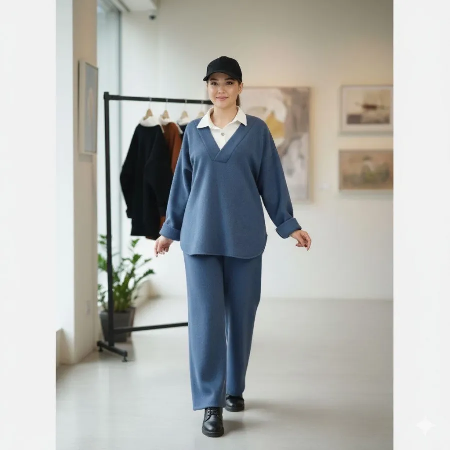 پالتو شلوار ست فوتر