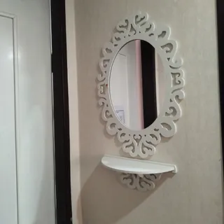 آینه استند دار دیوار کوب