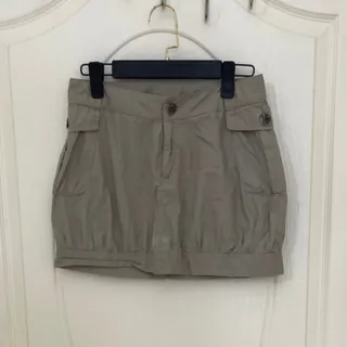 دامن خاکی کتان