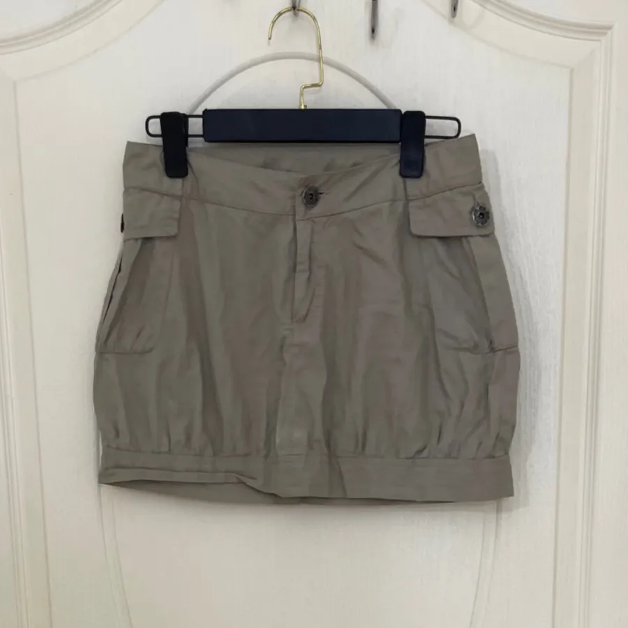 دامن خاکی کتان