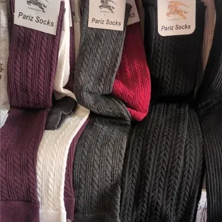 جوراب بالازانو بافت