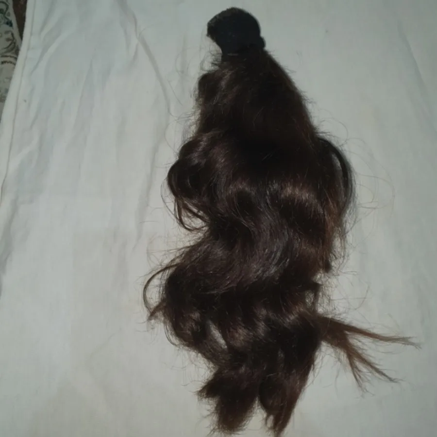 موی طبیعی 30 CM بدون رنگ