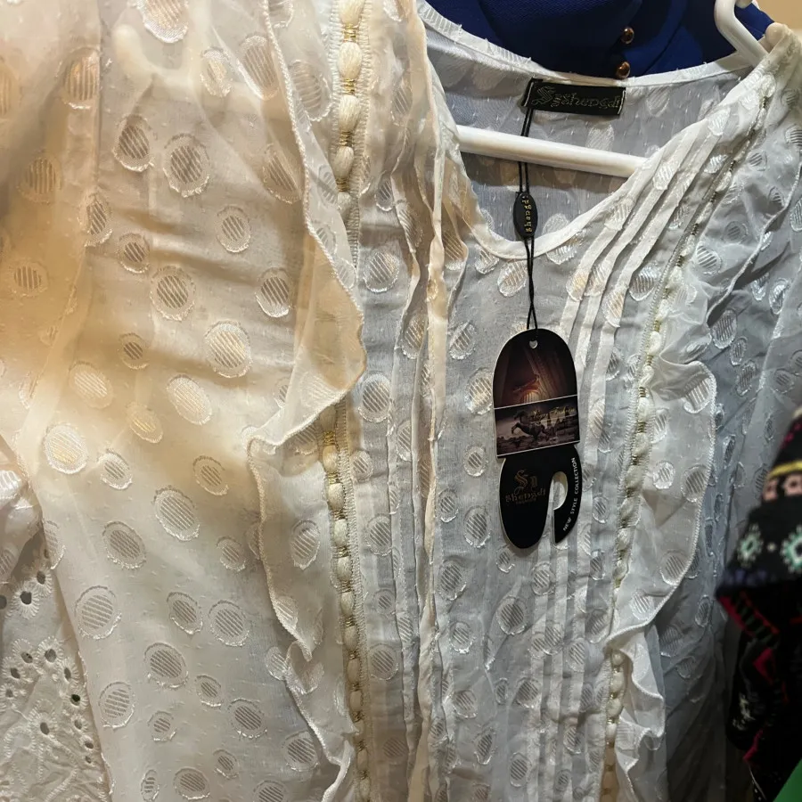 شومیز حریر سفید