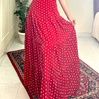 دامن مهمونی قرمز