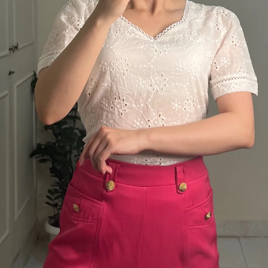 بلوز خامه دوزی