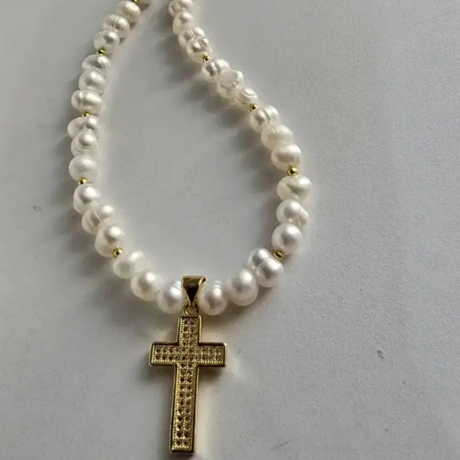 گردنبند مروارید پرورشی