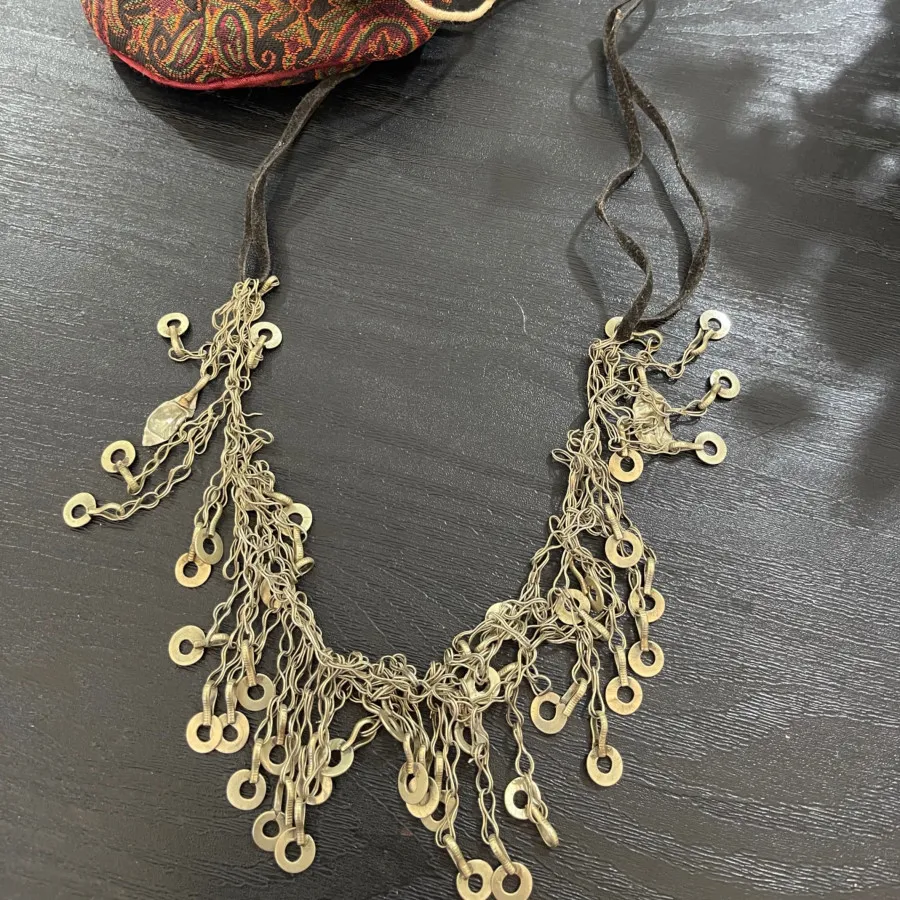 گردنبند ورشو با کیف ترمه