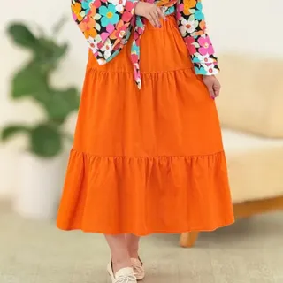 دامن بلند سه طبقه