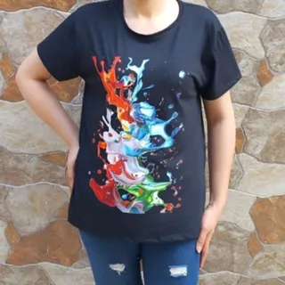 تیشرت طرح سه بعدی 1