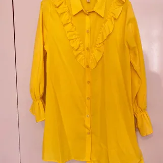 شومیز زرد ترک