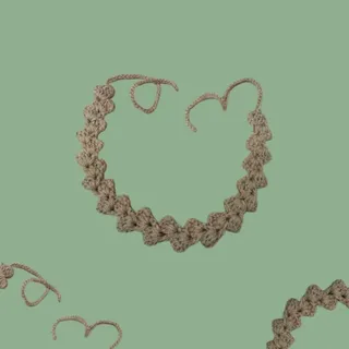 گردنبند بافتنی وِستا