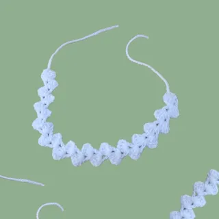 گردنبند بافتنی کیونه