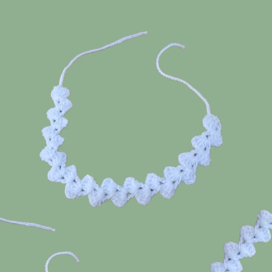 گردنبند بافتنی کیونه