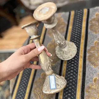 شمعدون چوبی