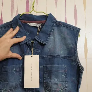 تاپ وست جین زارا