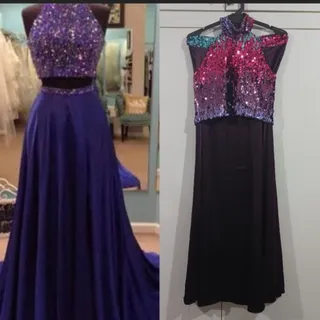 ست نیم تنه دامن