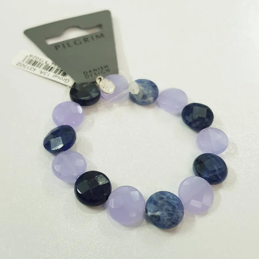 دستبند لاجورد عقیق سوسنی