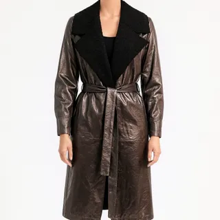 بارانی چرم مصنوعی