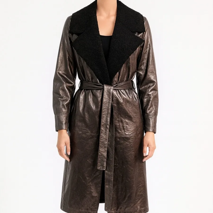 بارانی چرم مصنوعی